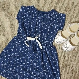 Carter's blue floral dress